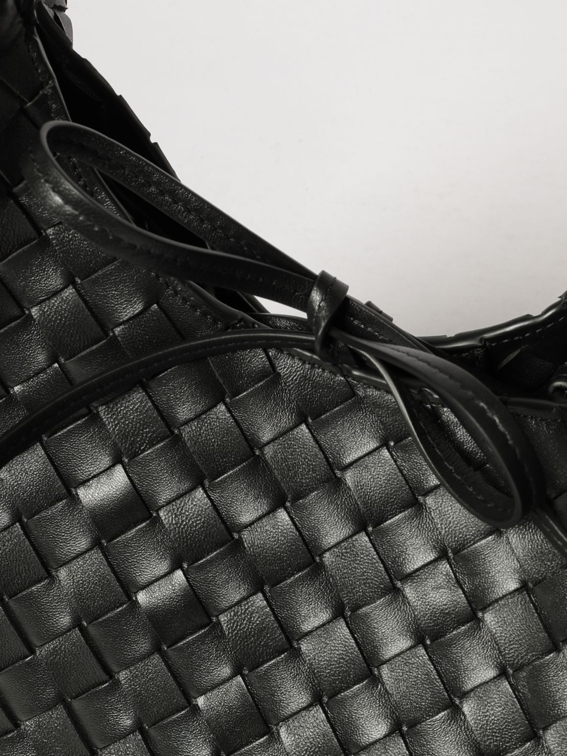 Bottega Veneta Women Medium Campana Intrecciato Leather Bottega Veneta Shoulder Bag BOTTEGA VENETA
