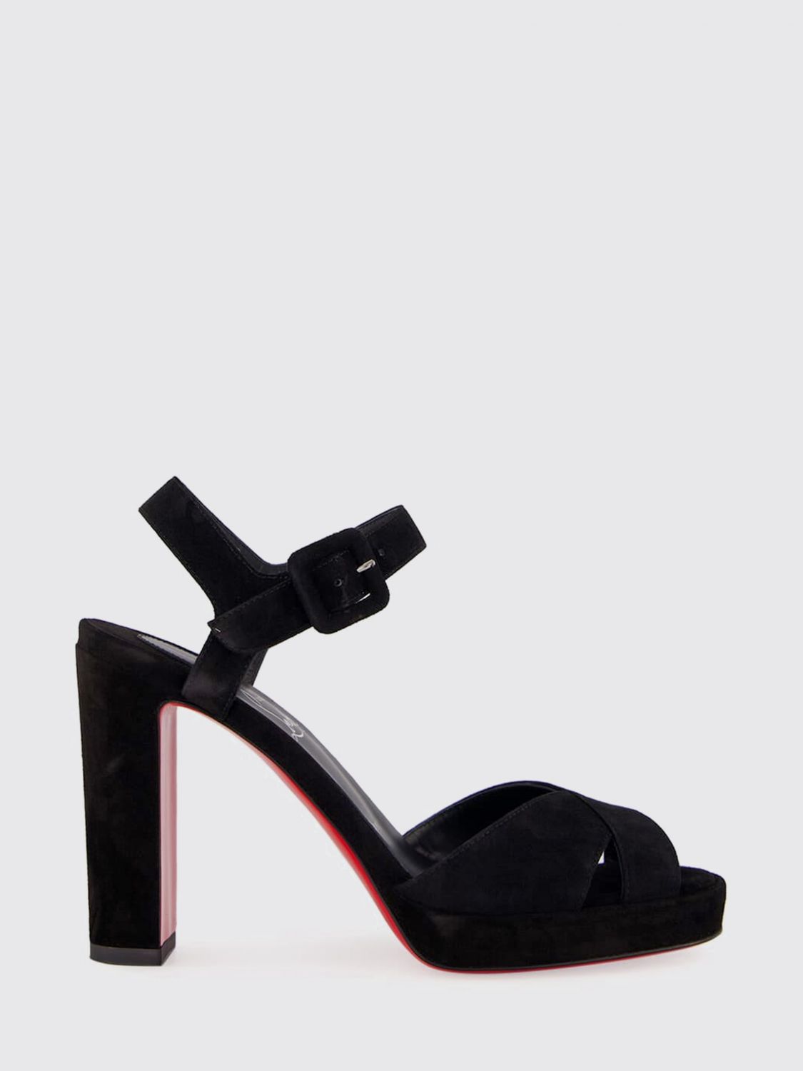 Christian Louboutin Heeled Sandal Woman Black CHRISTIAN LOUBOUTIN