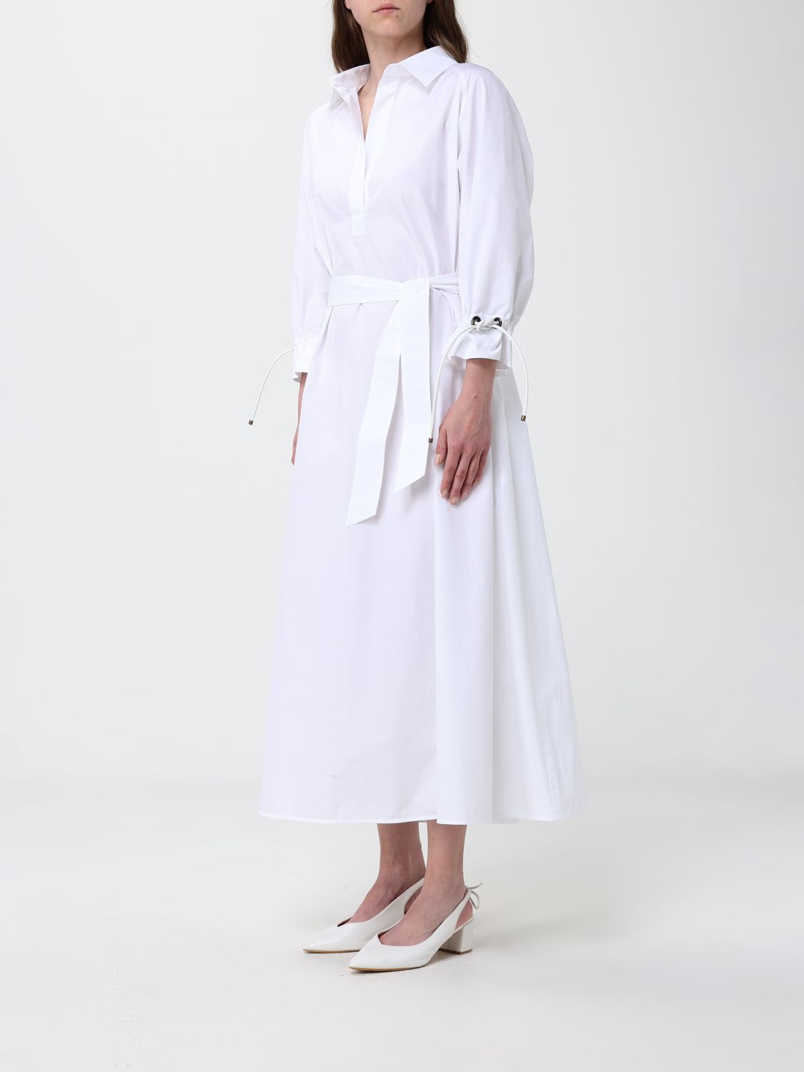 Max Mara Dress Woman White MAX MARA