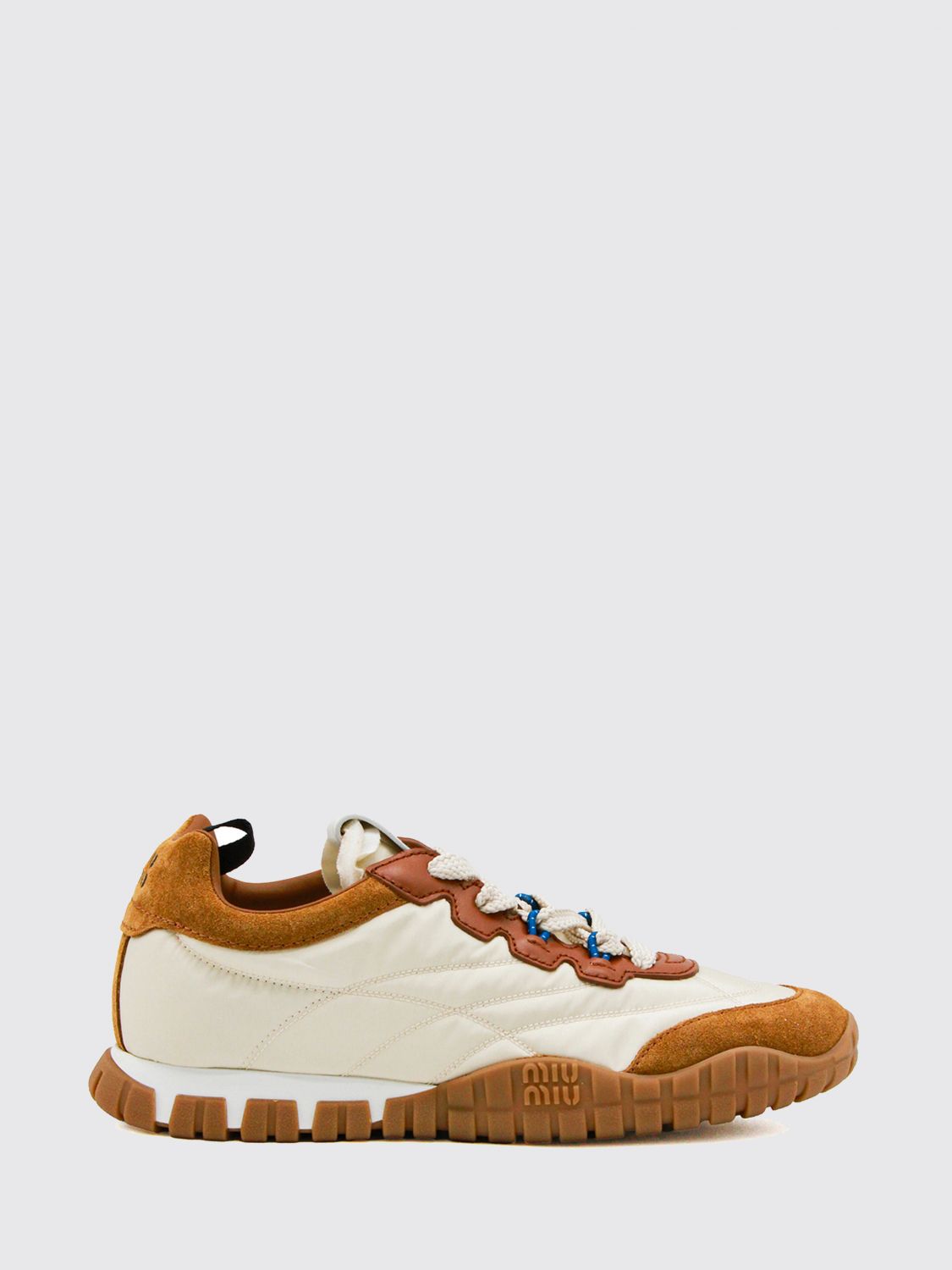 Miu Miu Sneakers Woman Brown MIU MIU