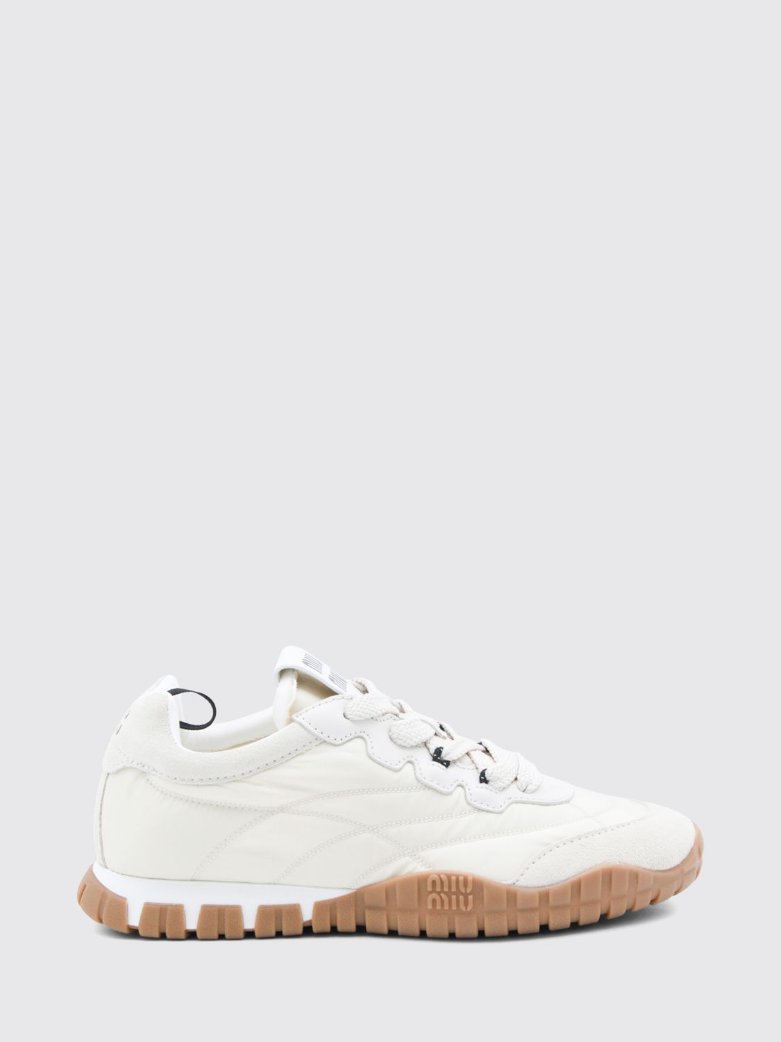Miu Miu Sneakers Woman Ivory MIU MIU