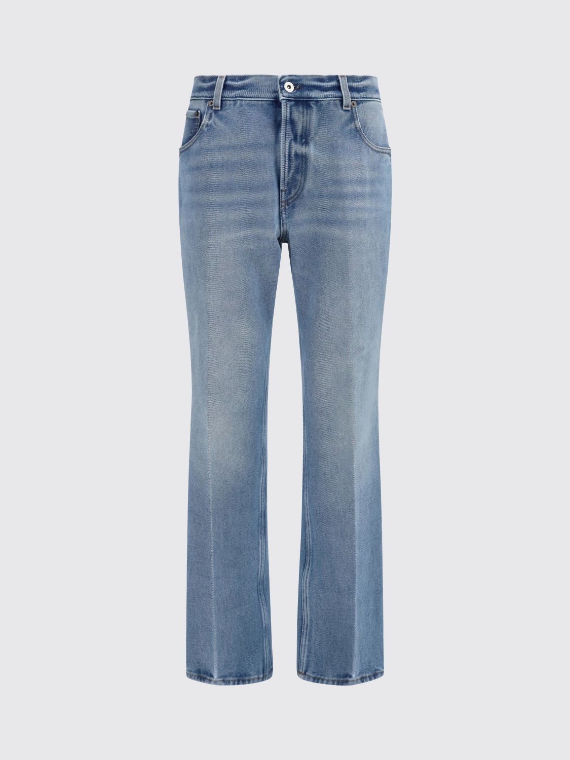 Miu Miu Jeans Woman Gnawed Blue MIU MIU