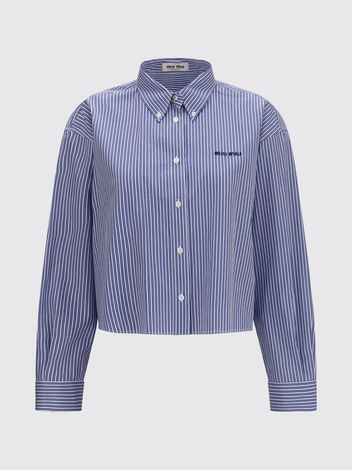 Miu Miu Shirt Woman White MIU MIU