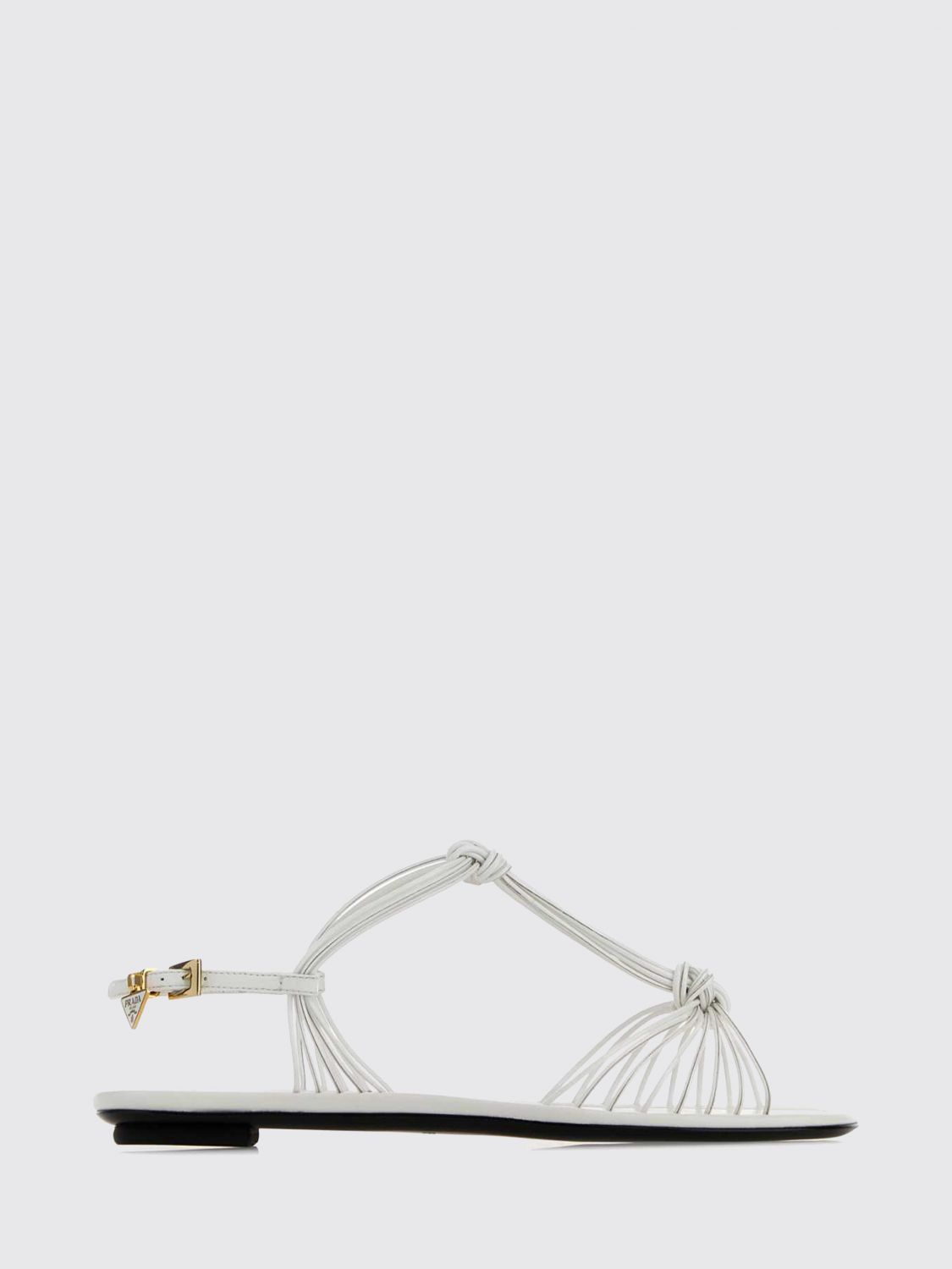 Prada Heeled Sandal Woman White PRADA