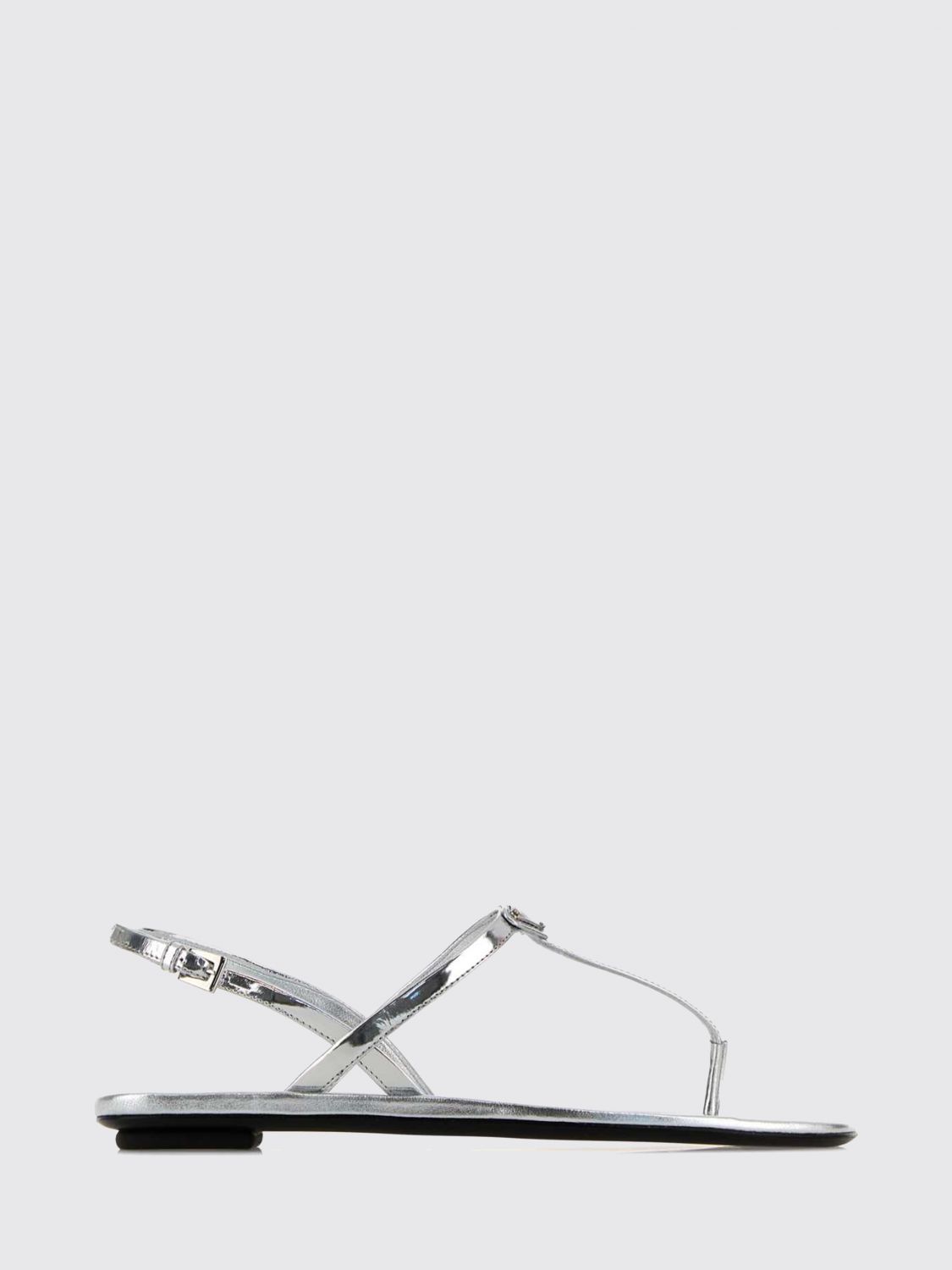 Prada Heeled Sandal Woman Silver PRADA