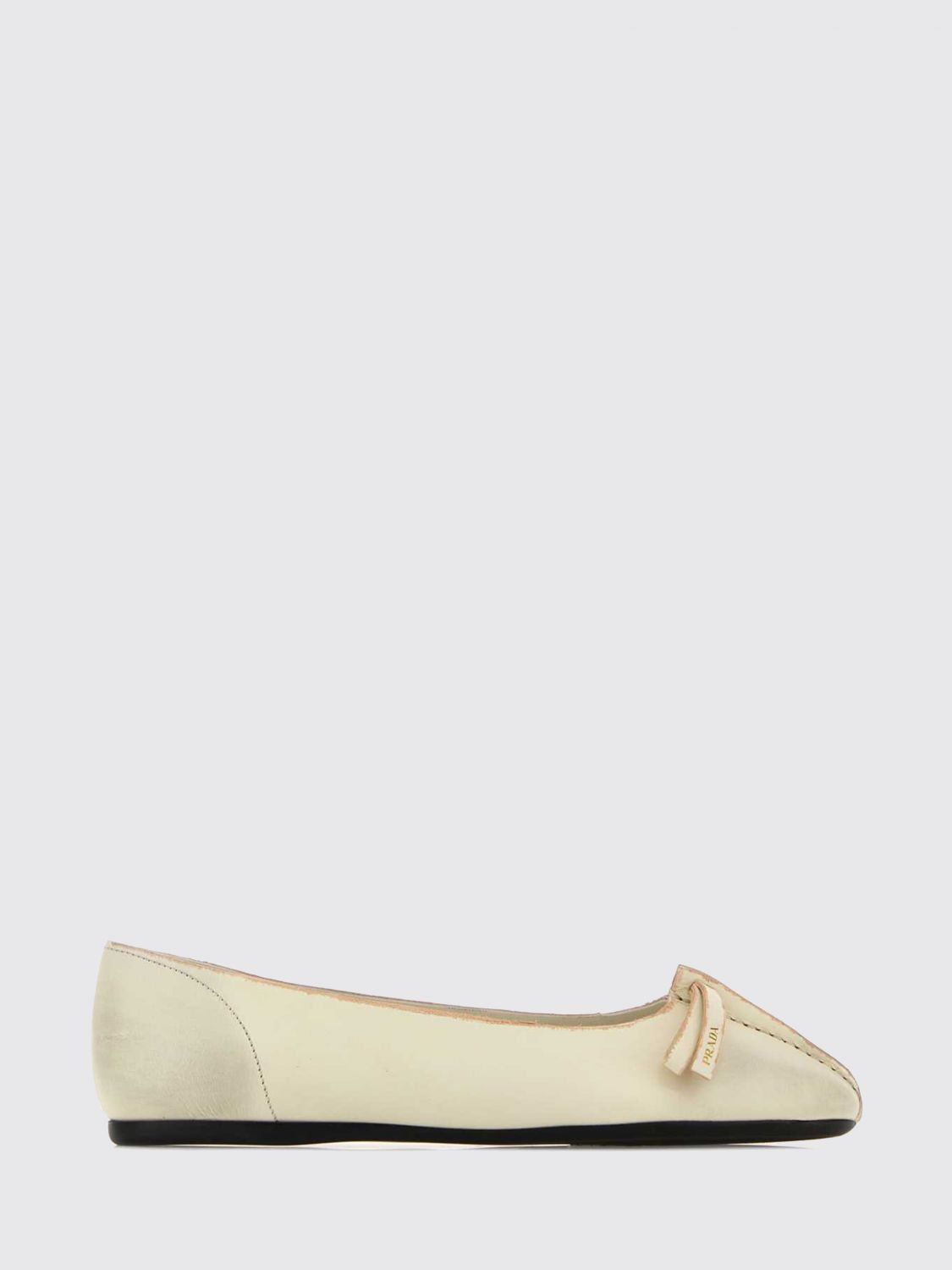 Prada Ballet Flat Woman White PRADA