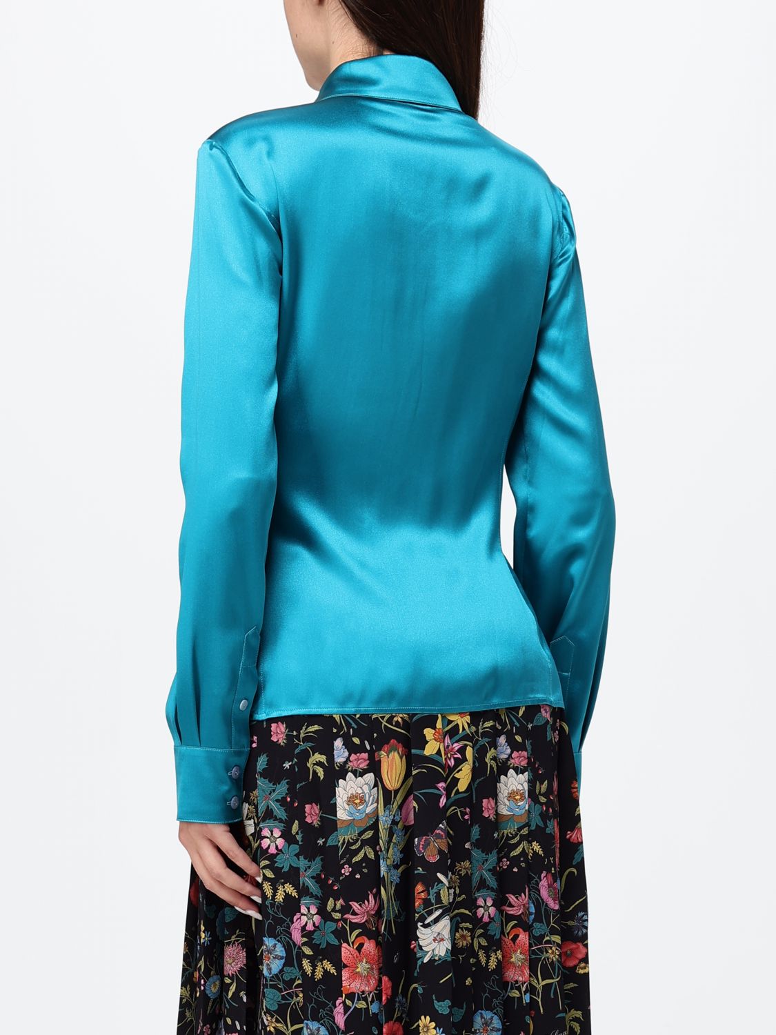 Gucci Shirt Woman Turquoise GUCCI