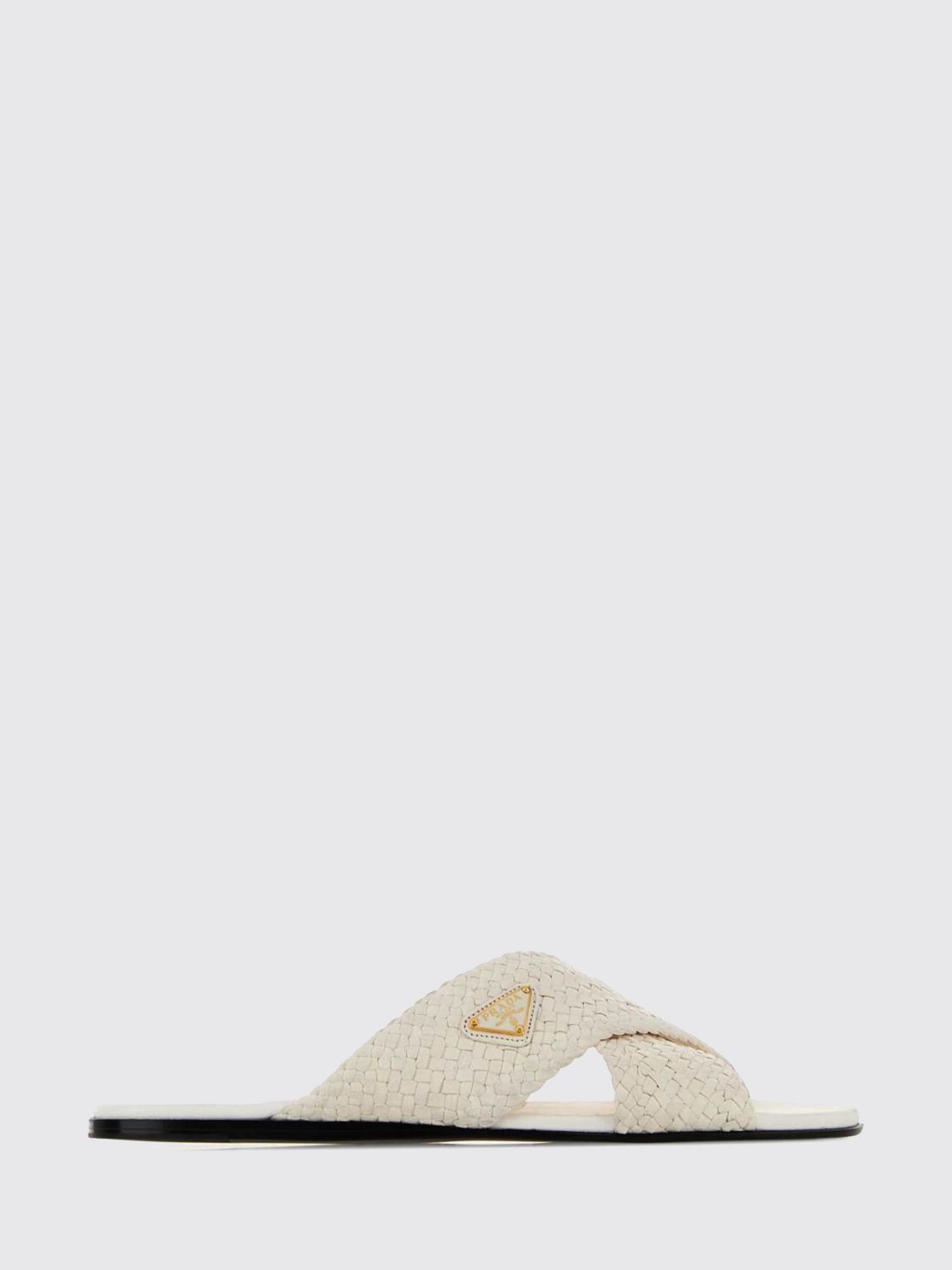 Prada Heeled Sandal Woman White PRADA
