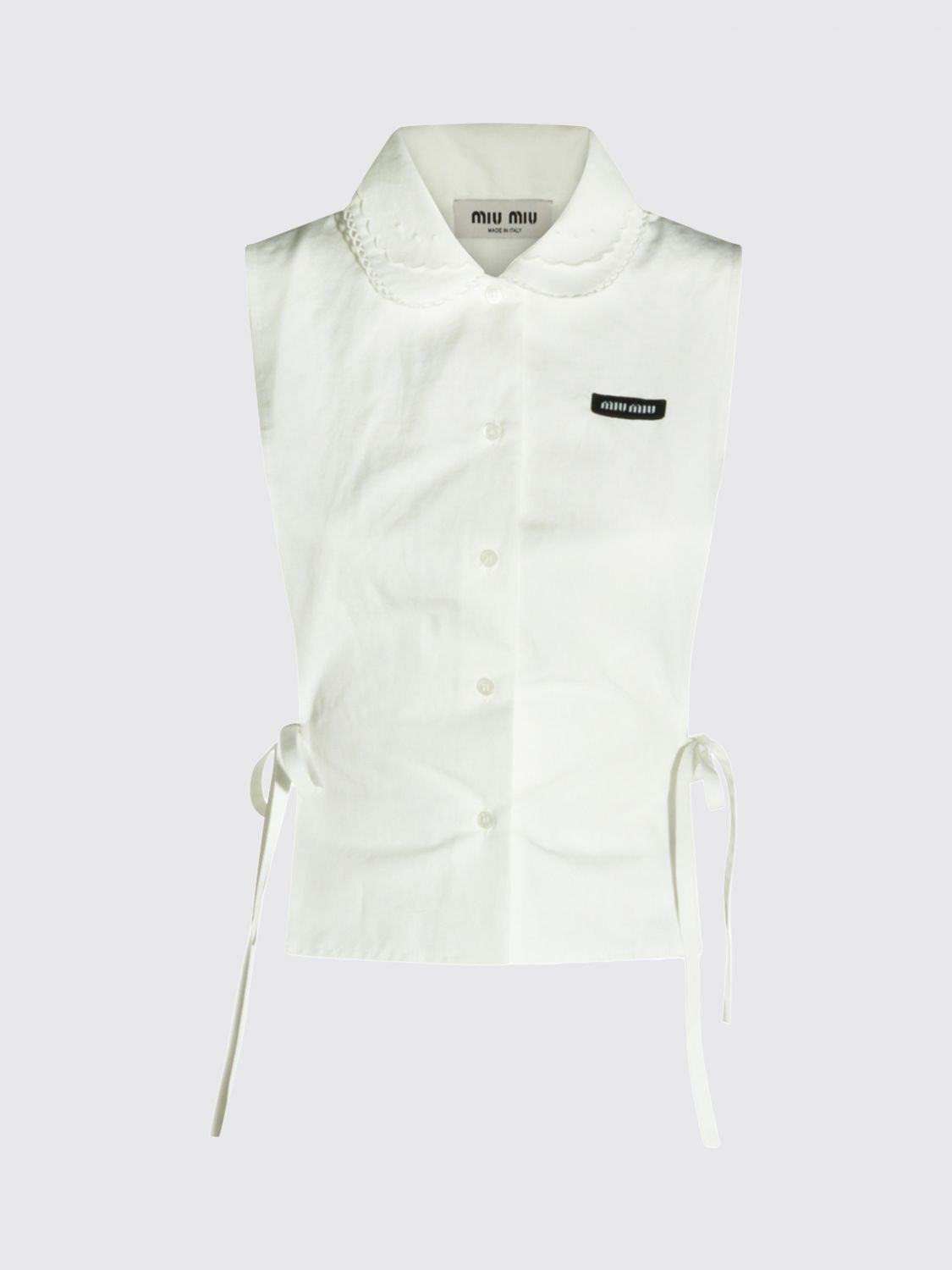 Miu Miu Shirt Woman White MIU MIU
