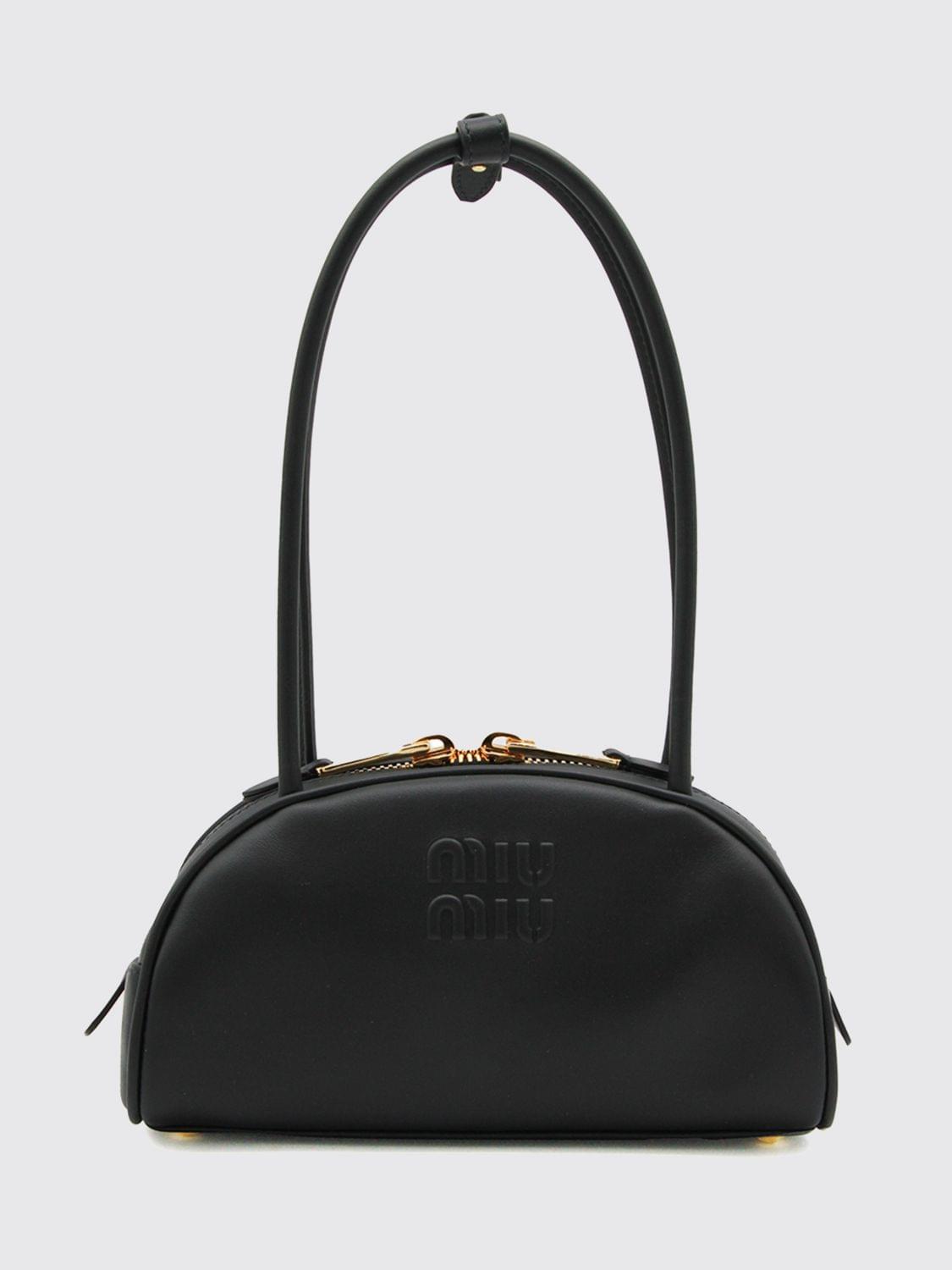 Miu Miu Shoulder Bag Woman Black MIU MIU