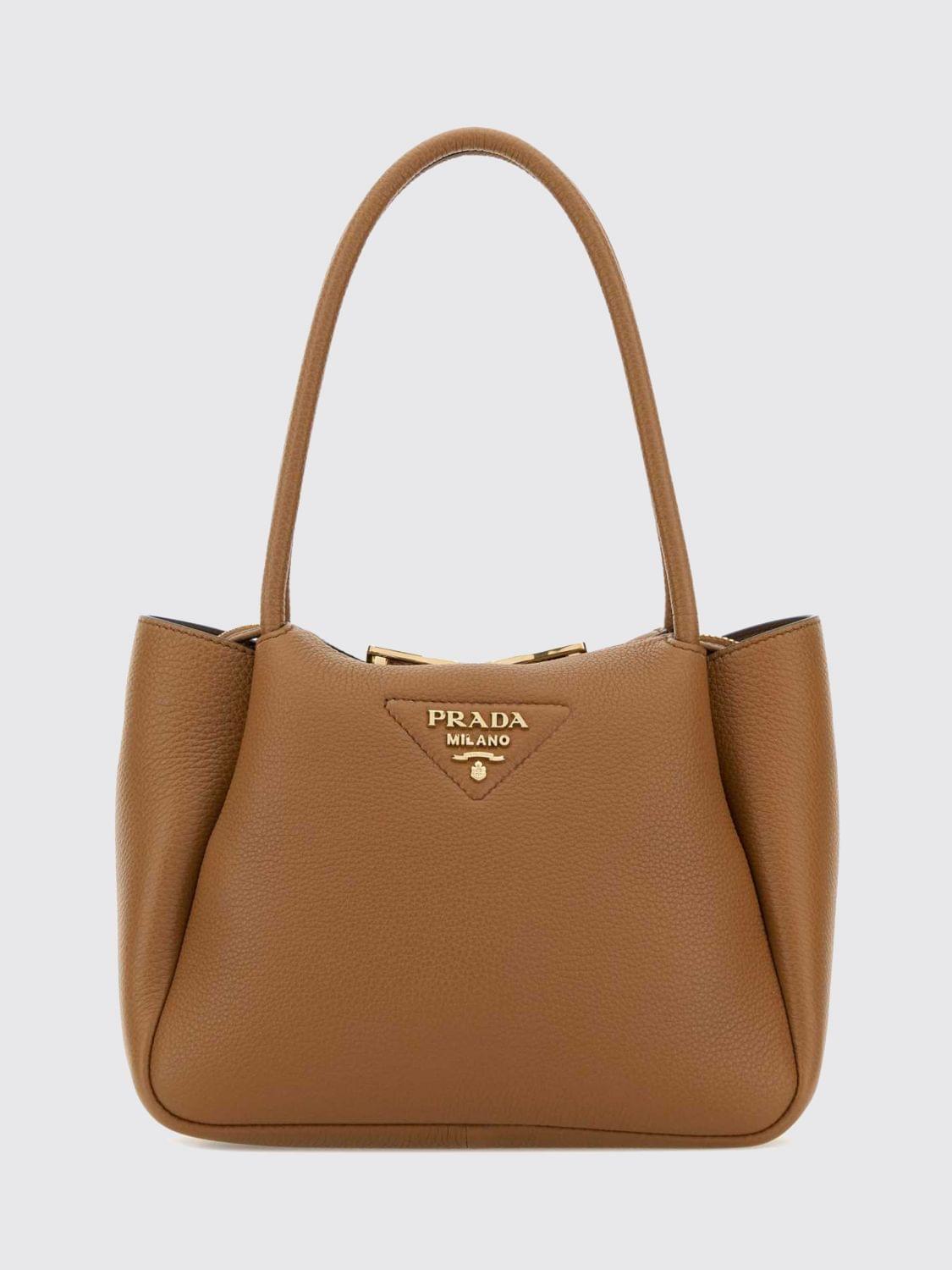Prada Tote Bag Woman Brown PRADA