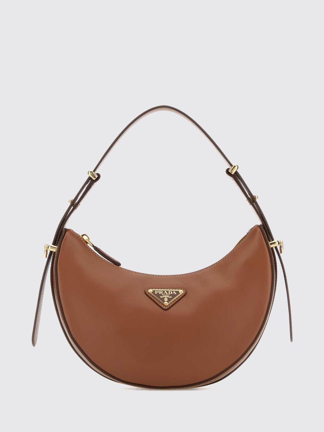 Prada Tote Bag Woman Brown PRADA