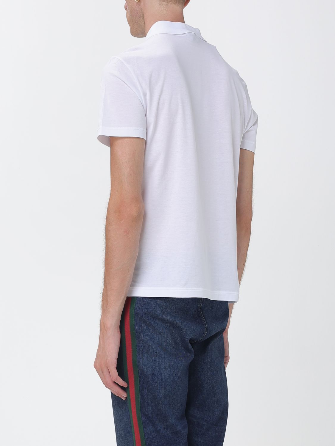 Gucci Polo Shirt Men White GUCCI