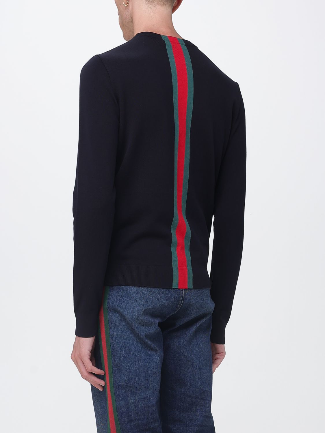 Gucci Sweater Men Blue GUCCI