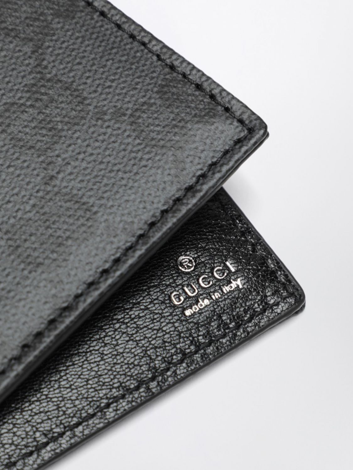 Gucci Wallet Men Black GUCCI