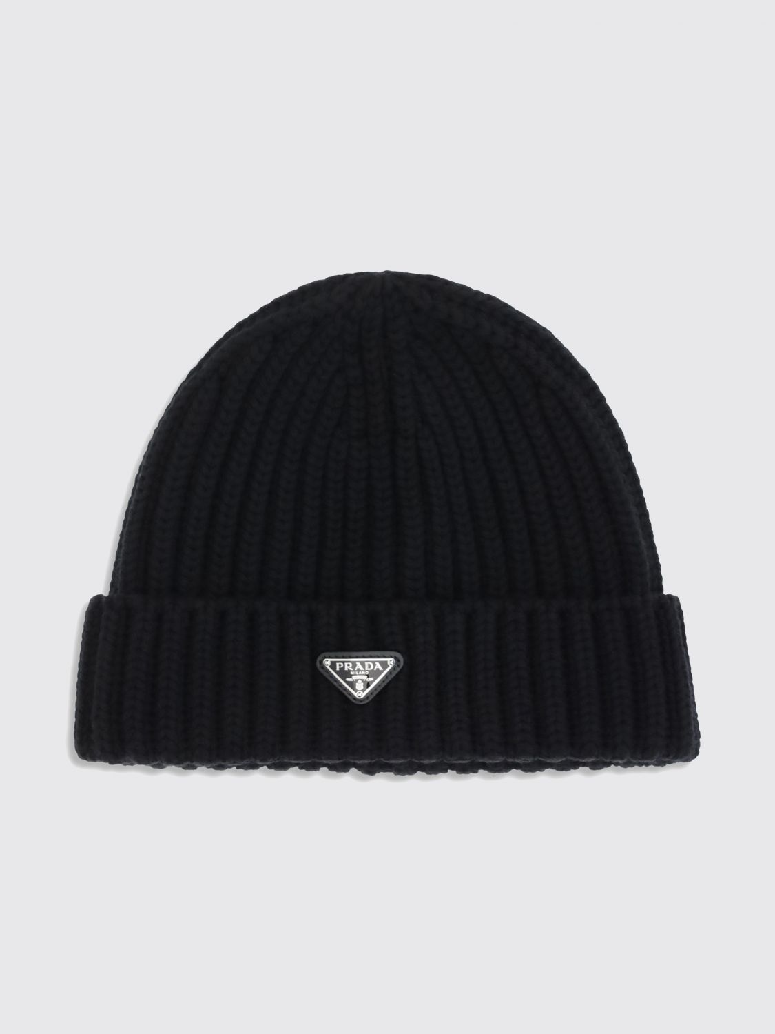 Prada Hat Men Black PRADA