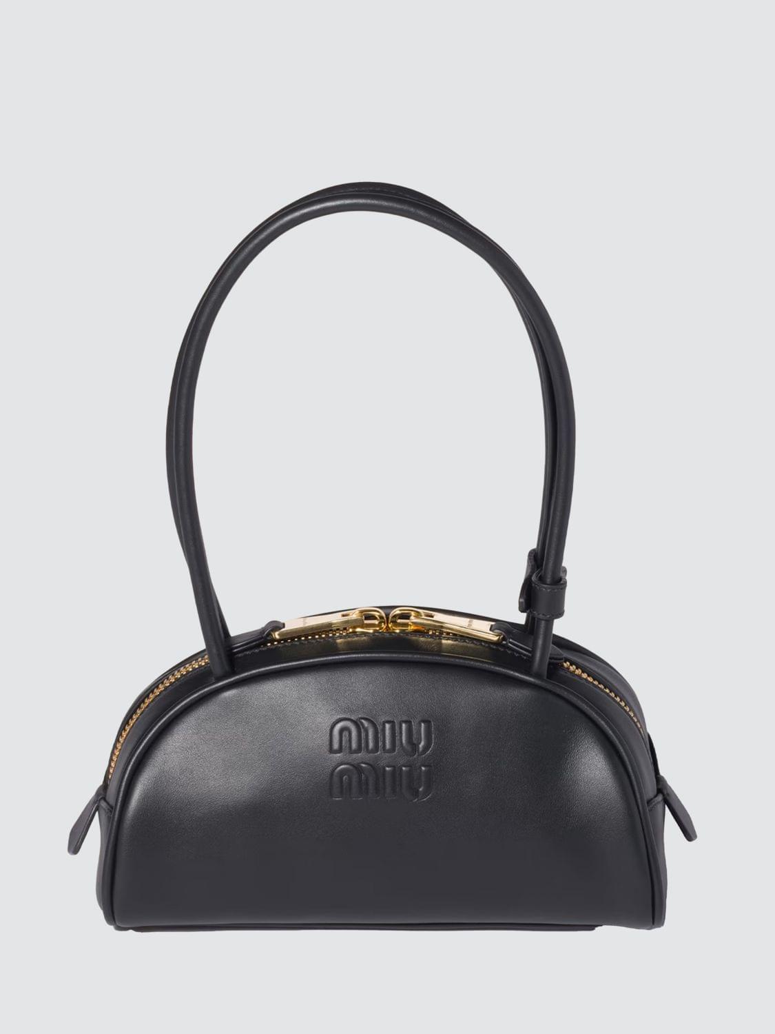 Miu Miu Shoulder Bag Woman Black MIU MIU