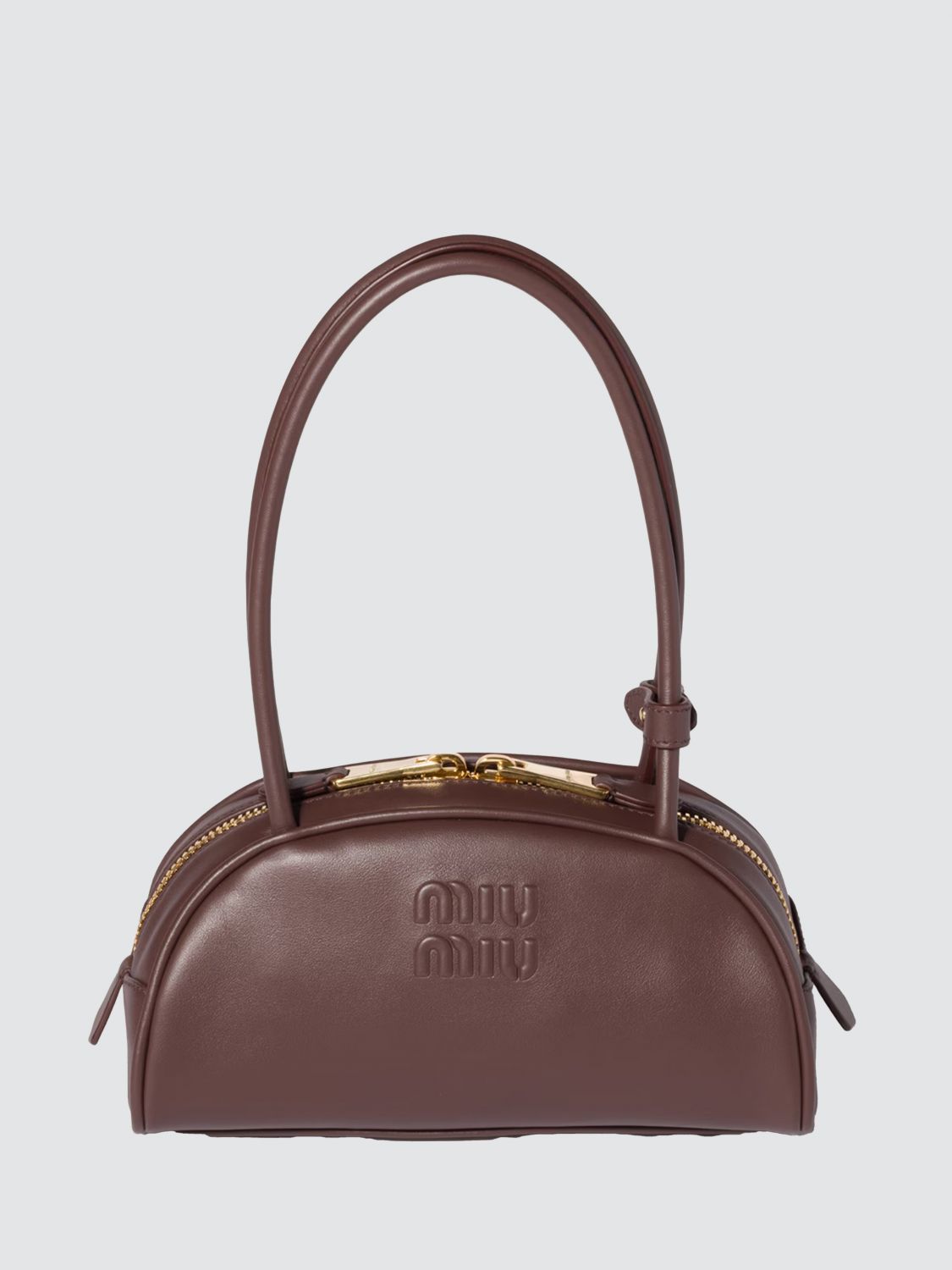 Miu Miu Shoulder Bag Woman Brown MIU MIU