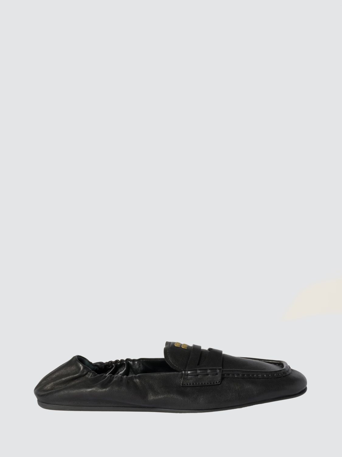 Miu Miu Loafer Woman Blue MIU MIU
