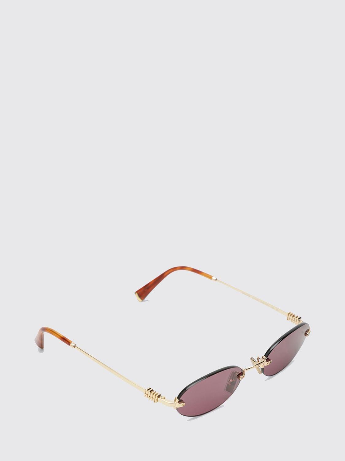Miu Miu Sunglasses Woman Gold MIU MIU