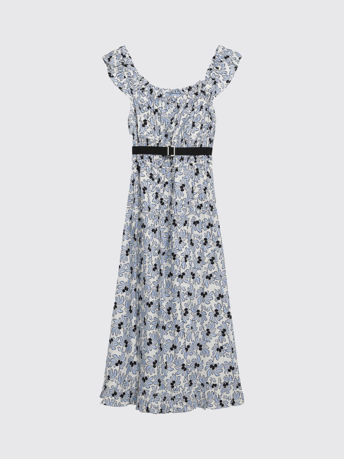 Prada Dress Woman Blue PRADA