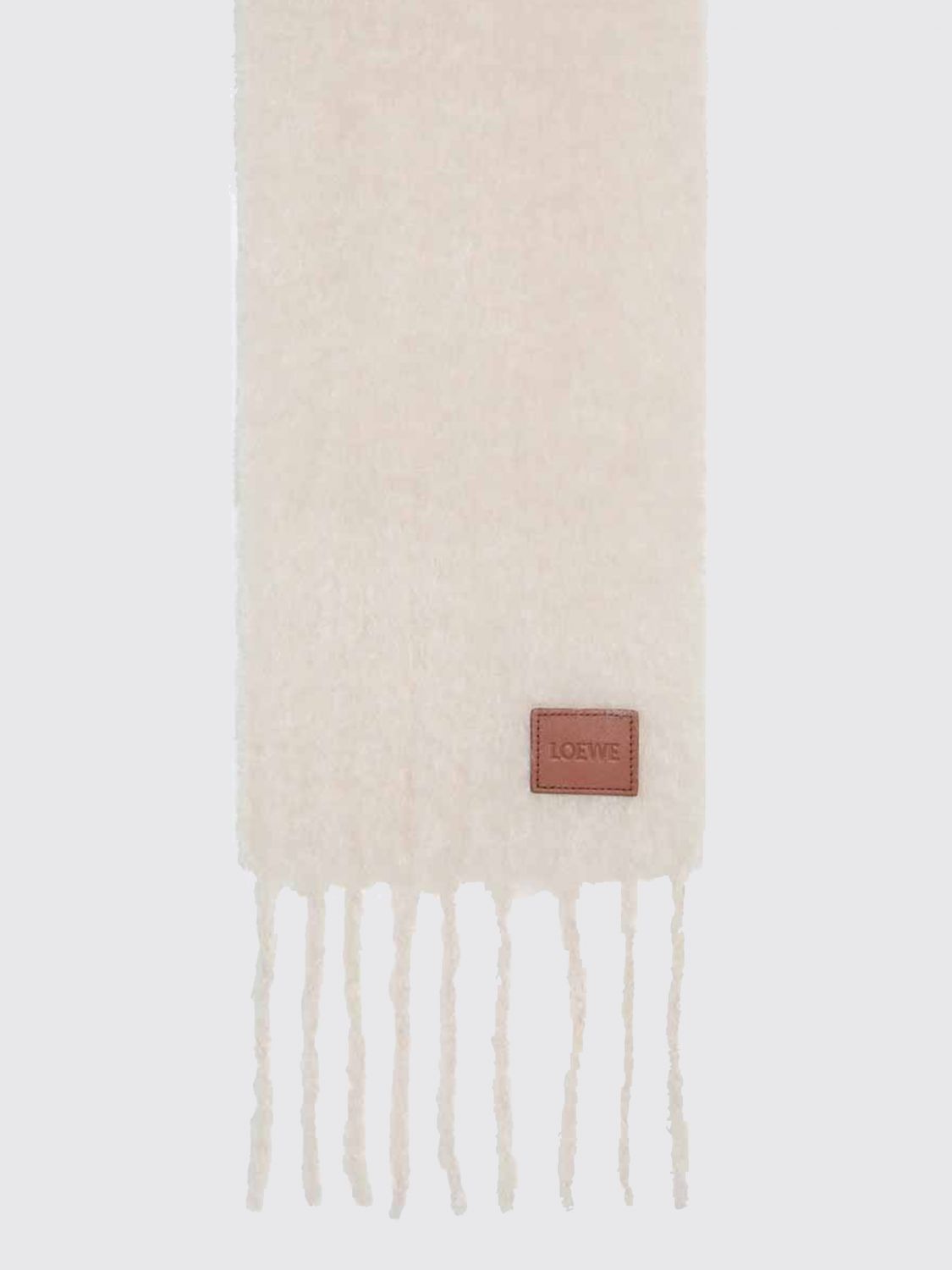 Loewe Scarf Woman White LOEWE