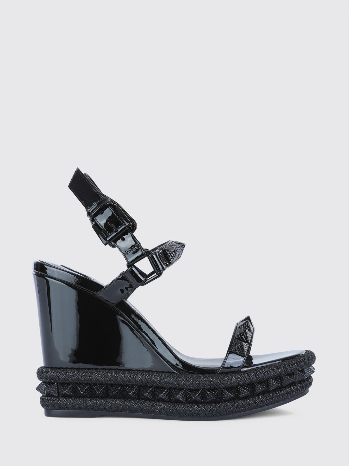 Christian Louboutin Espadrille Woman Grey CHRISTIAN LOUBOUTIN
