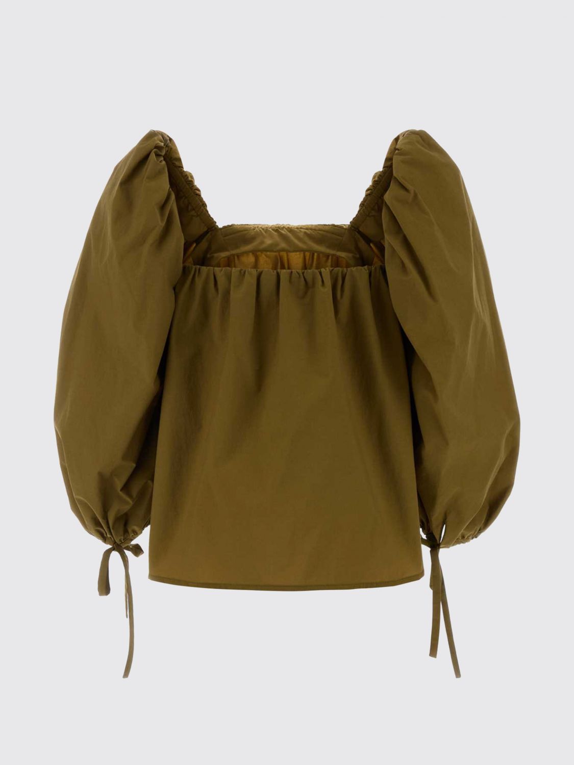 Saint Laurent Top Woman Brown SAINT LAURENT