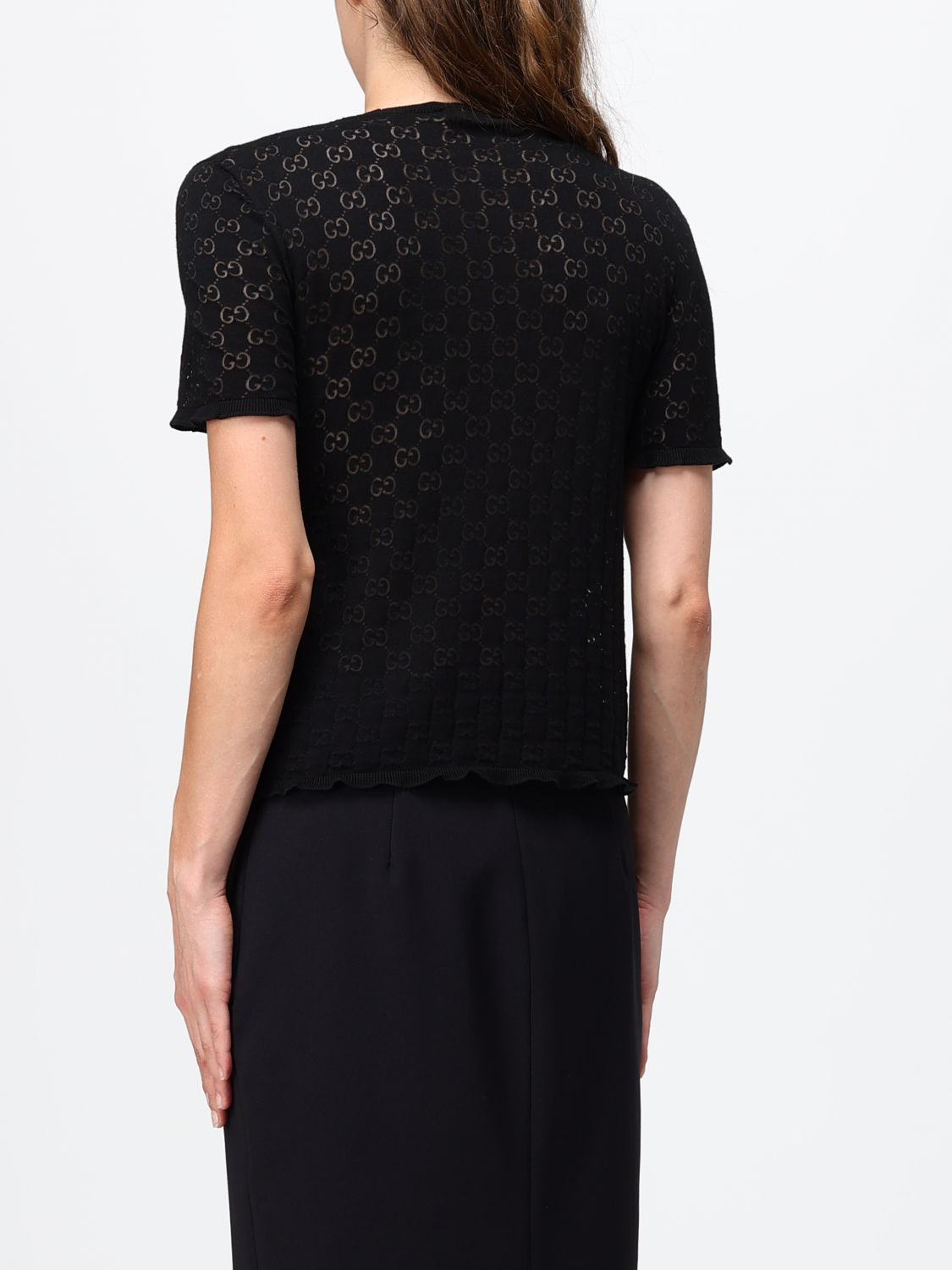 Gucci Top Woman Black GUCCI