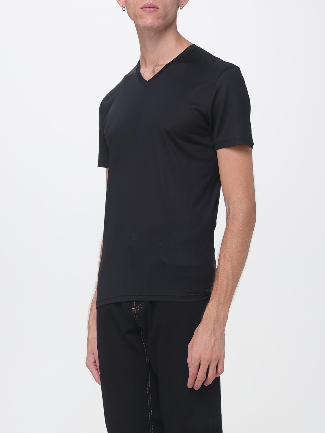 Gucci Men Slim Fit V-Neck Modal Blend T-Shirt Gucci GUCCI