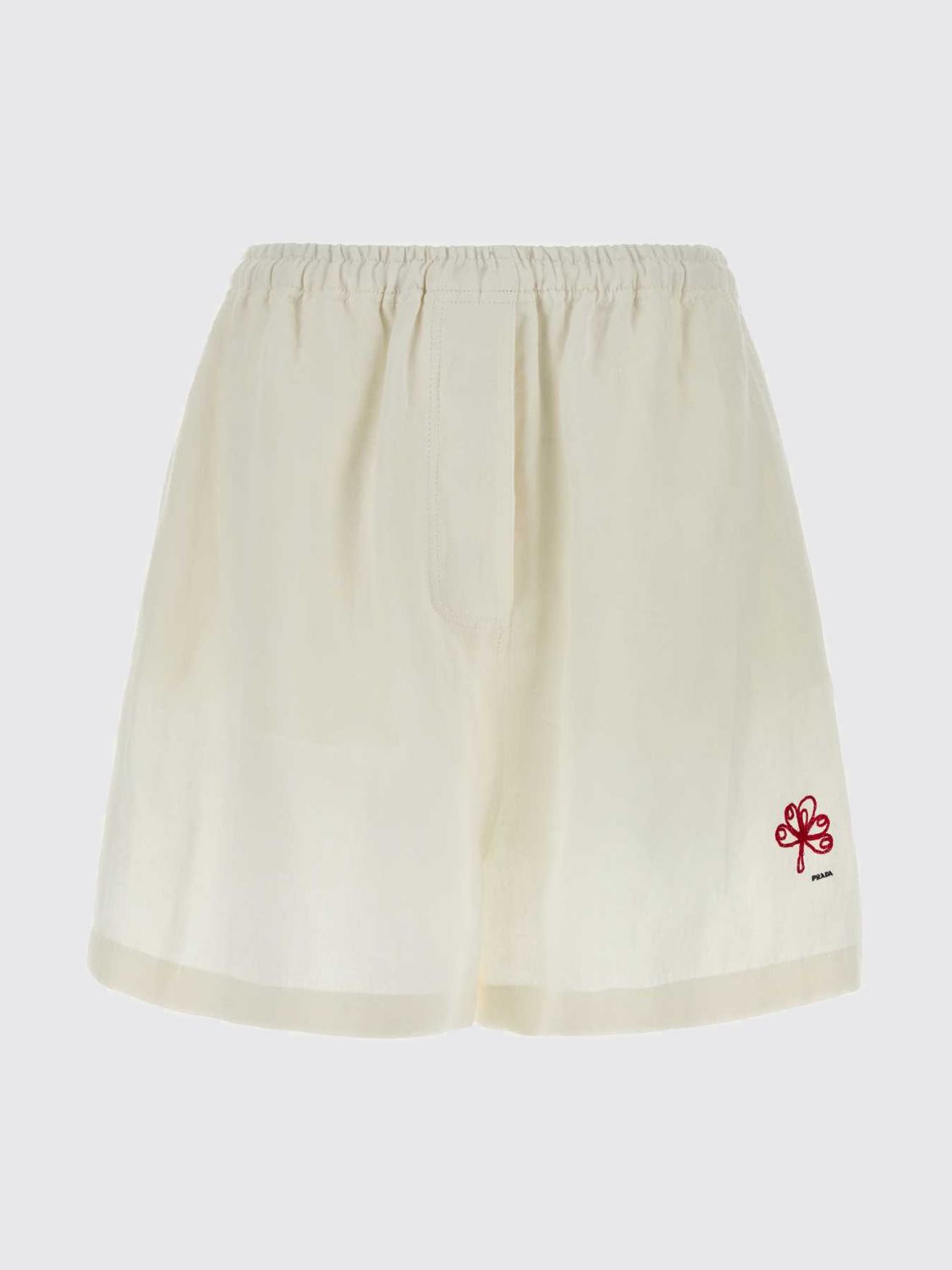 Prada Shorts Woman White PRADA