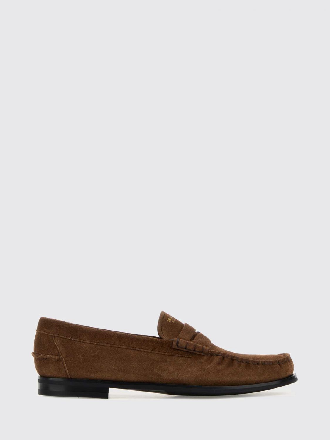 Prada Loafers Men Brown PRADA