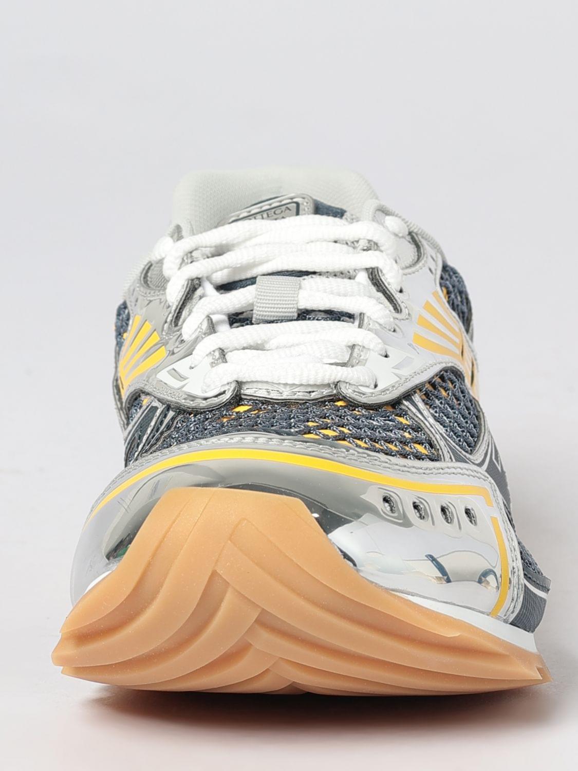 Bottega Veneta Men Orbit Bottega Veneta Technical Mesh Sneakers In A Bicolor Design BOTTEGA VENETA
