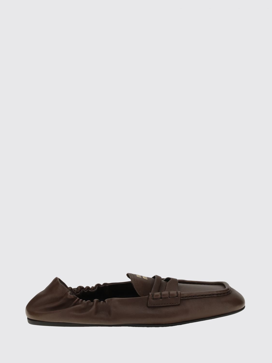 Miu Miu Loafer Woman Brown MIU MIU