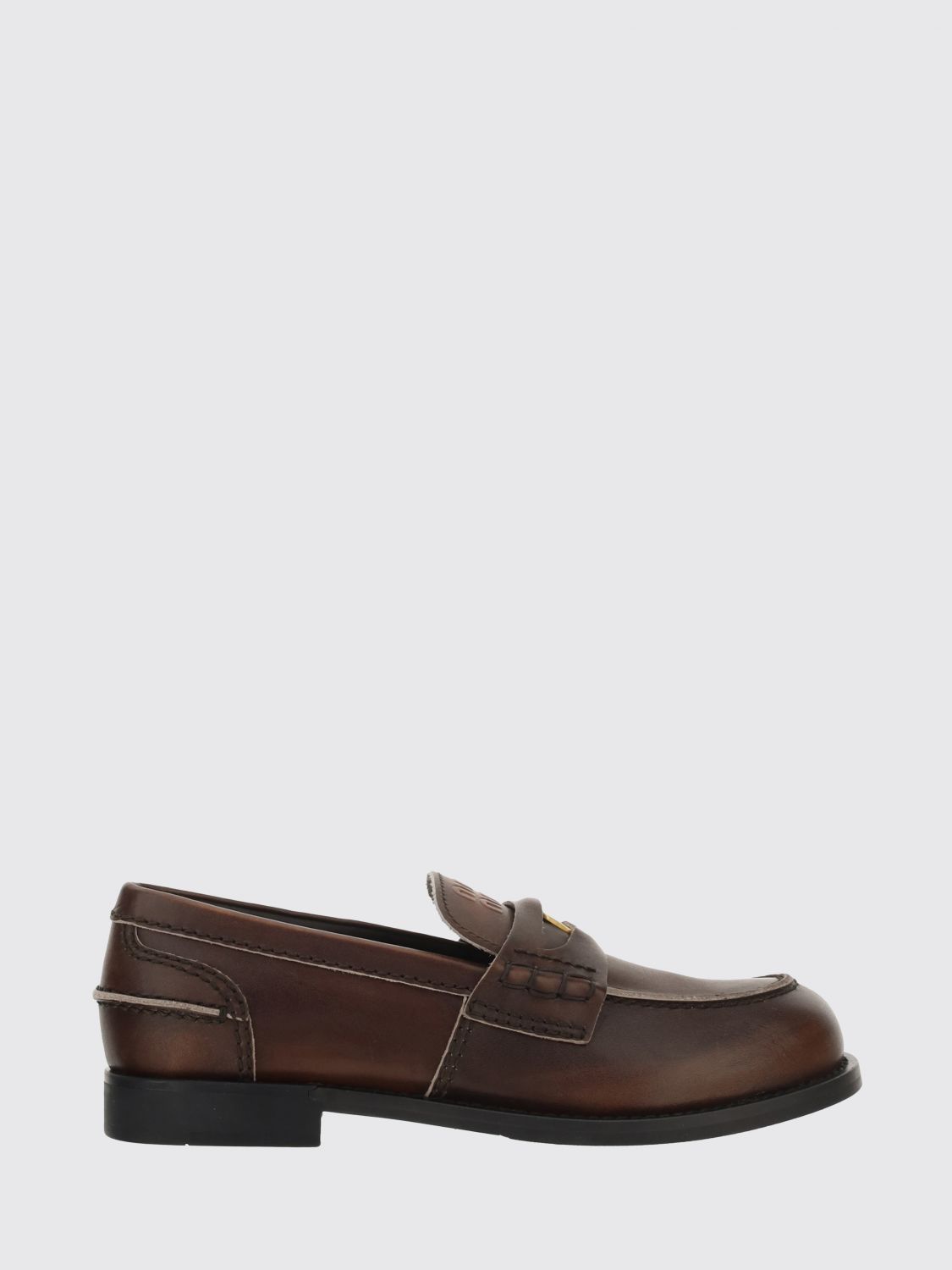 Miu Miu Loafer Woman Black MIU MIU