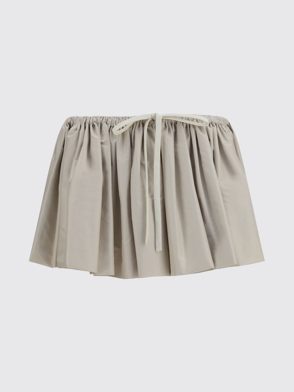 Miu Miu Skirt Woman Black MIU MIU
