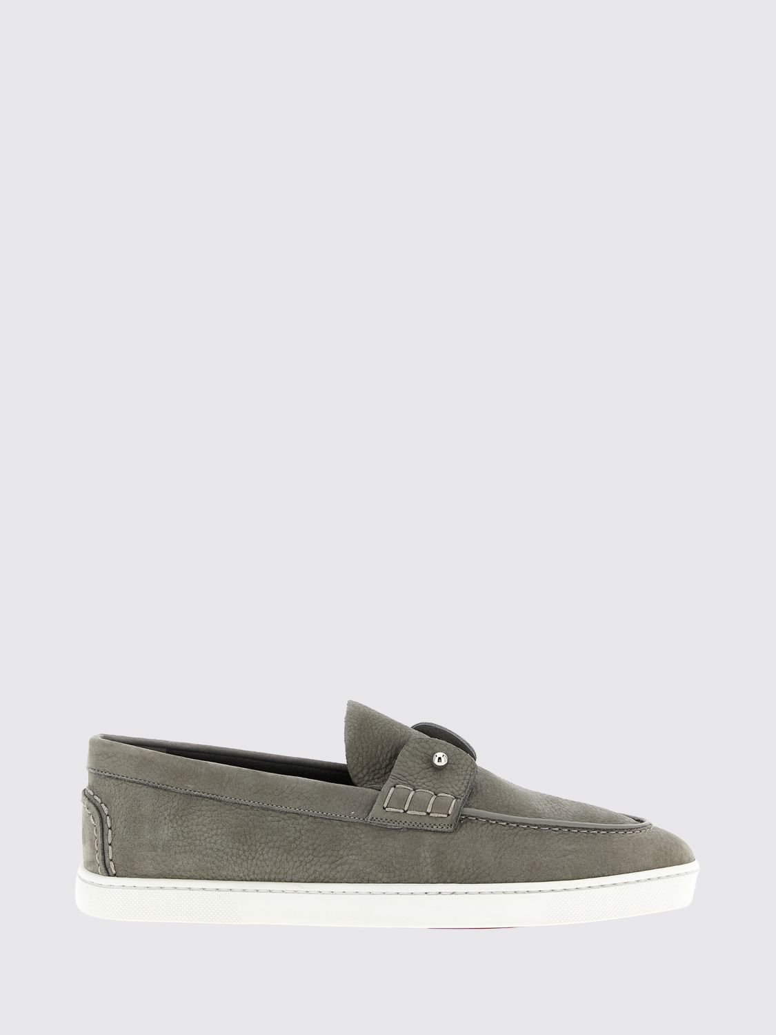 Christian Louboutin Loafers Men Grey CHRISTIAN LOUBOUTIN