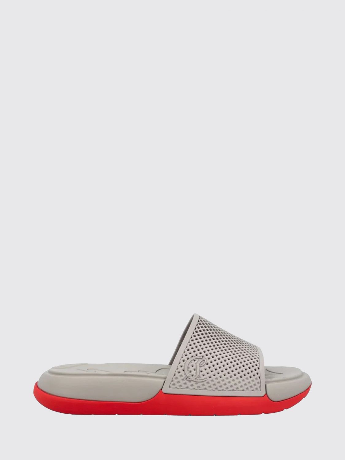 Christian Louboutin Sandals Men Grey CHRISTIAN LOUBOUTIN