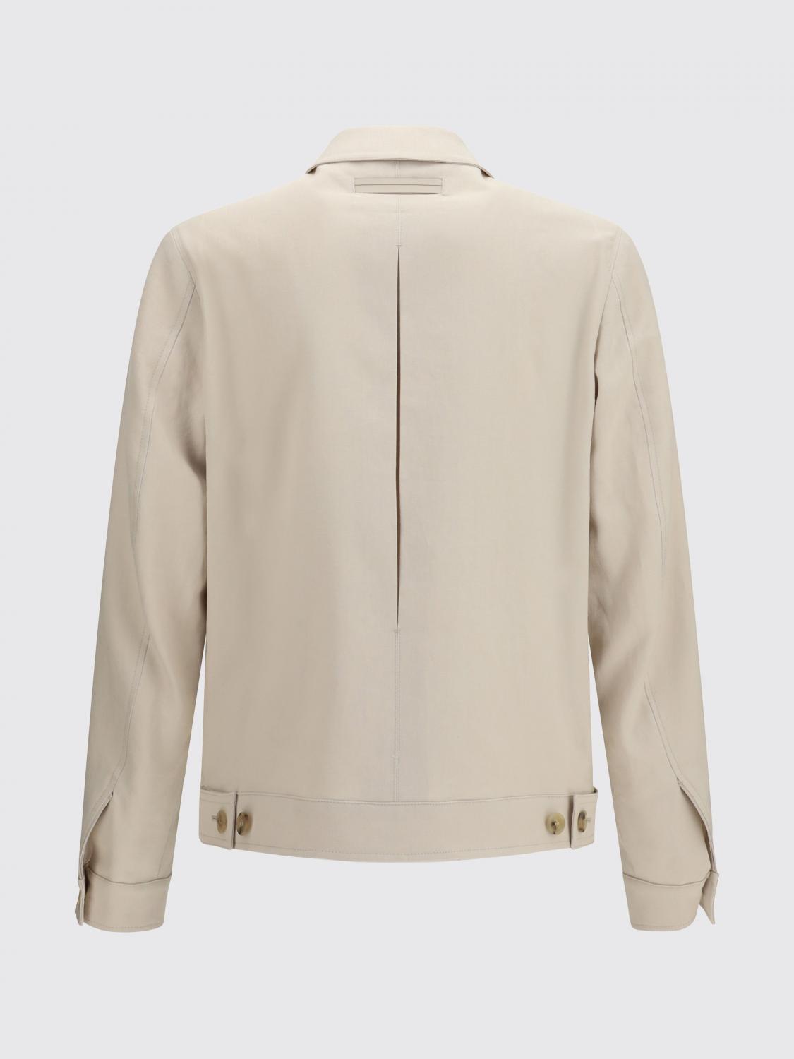 Zegna Jacket Men Black ZEGNA