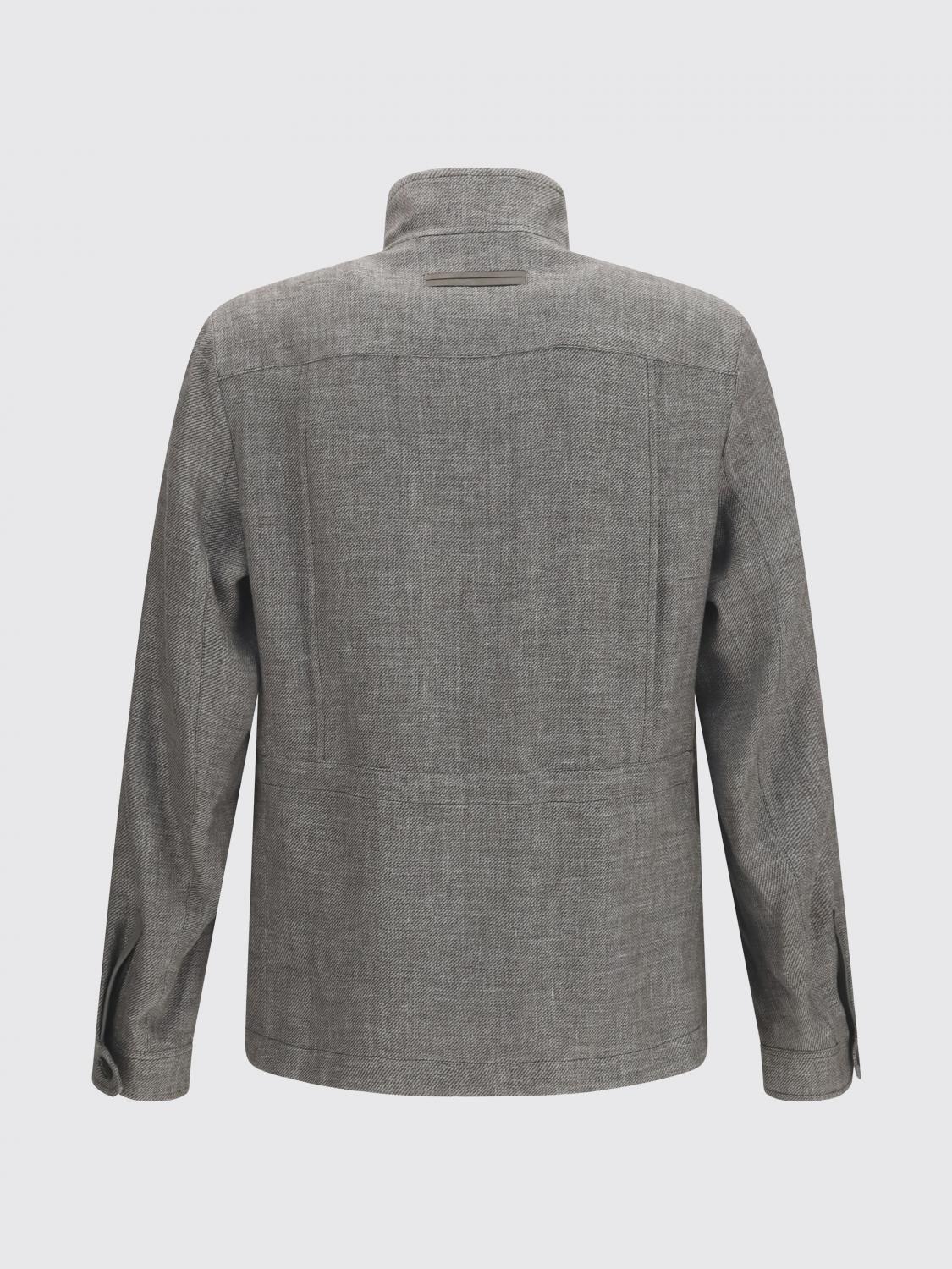 Zegna Jacket Men Black ZEGNA