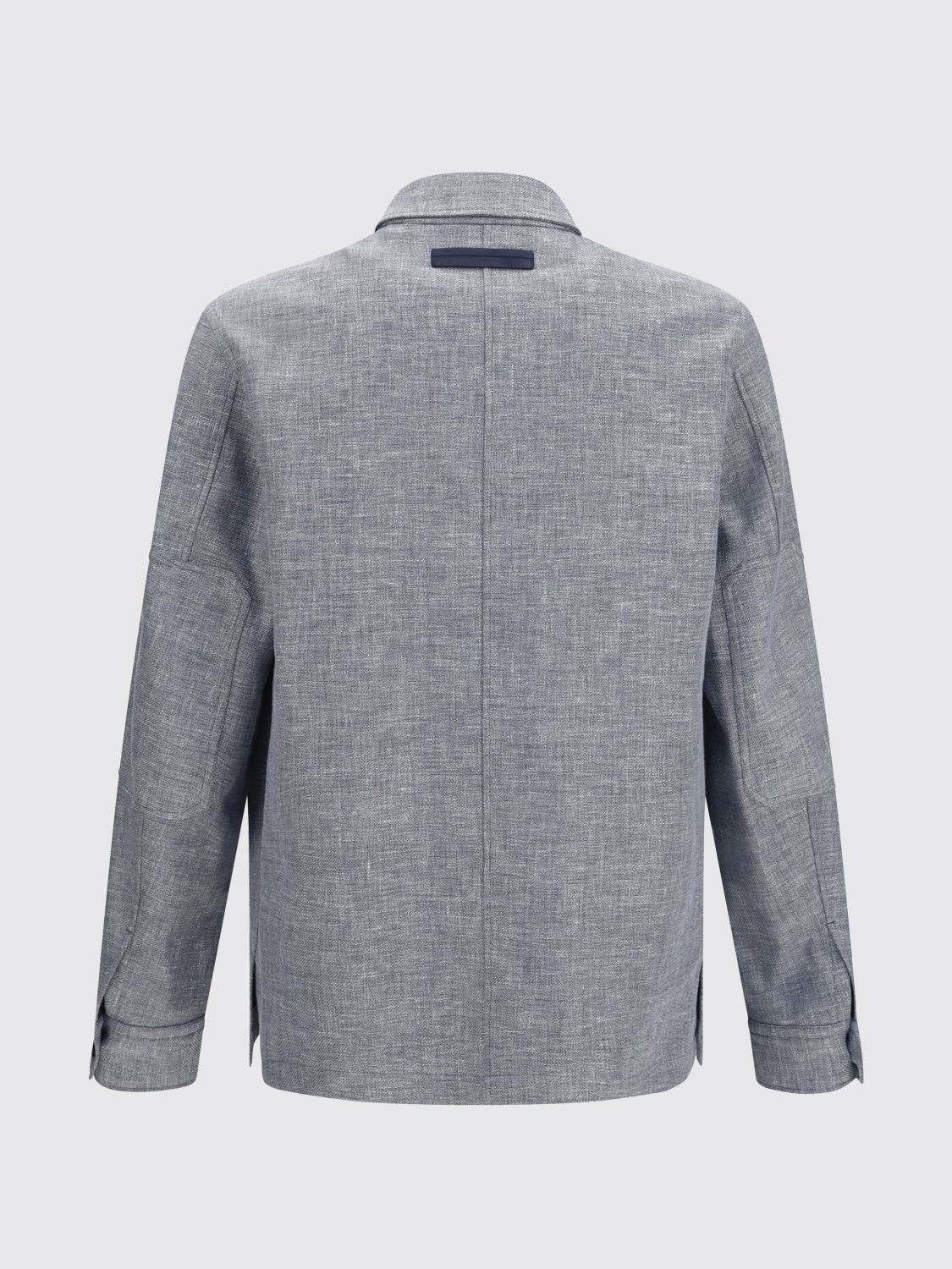 Zegna Jacket Men Grey ZEGNA