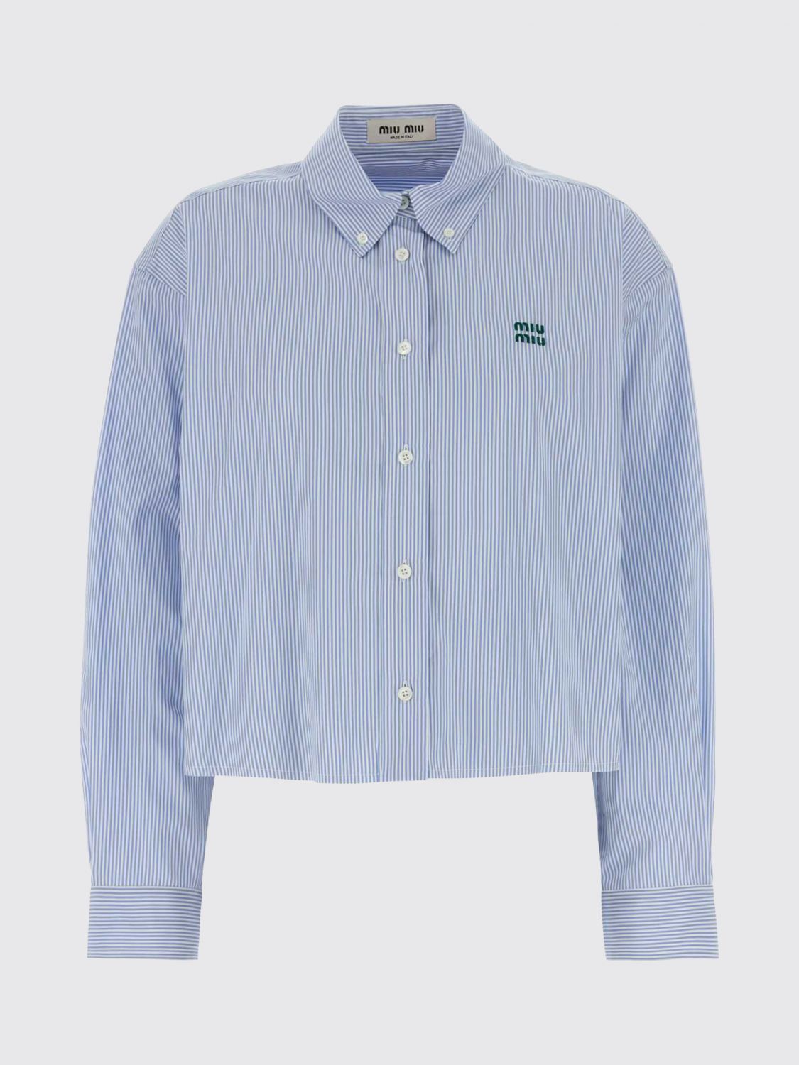 Miu Miu Shirt Woman White MIU MIU