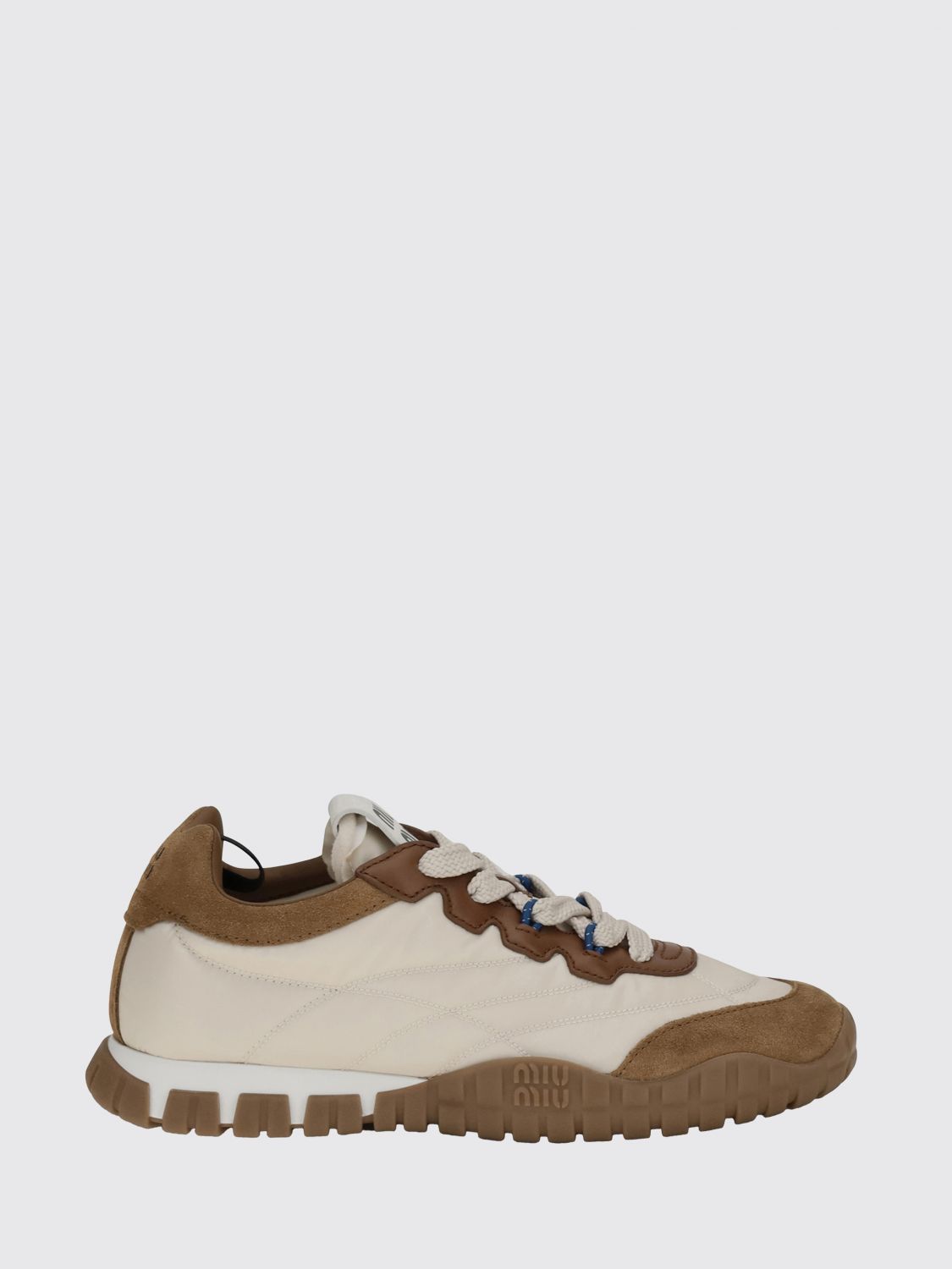 Miu Miu Sneakers Woman Ivory MIU MIU