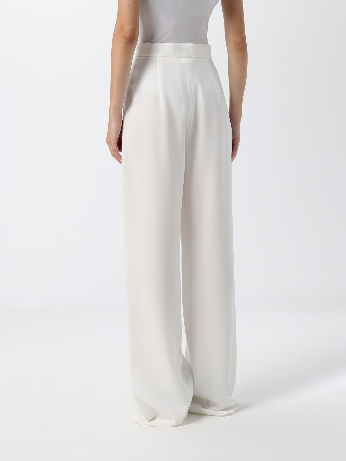 Max Mara Pants Woman White MAX MARA