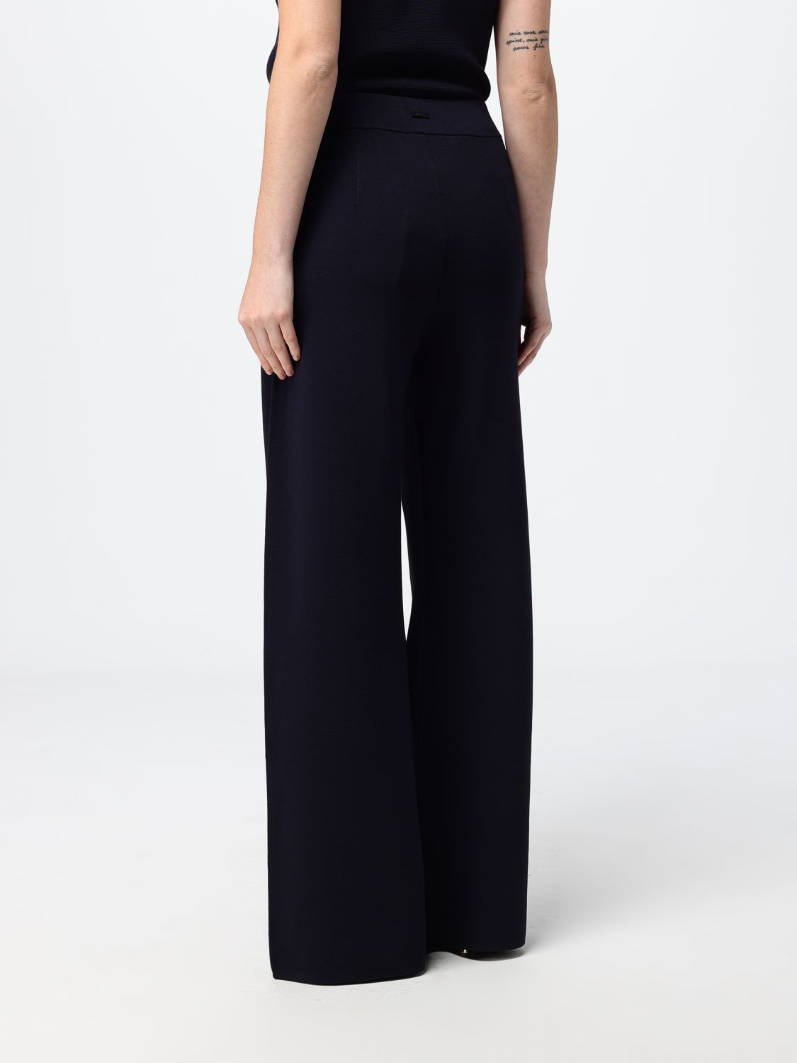 Max Mara Pants Woman Navy MAX MARA