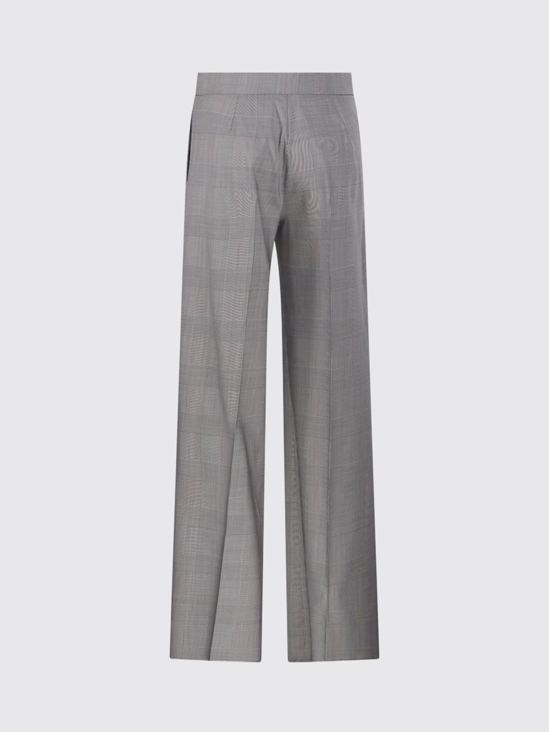 Max Mara Pants Woman Grey MAX MARA