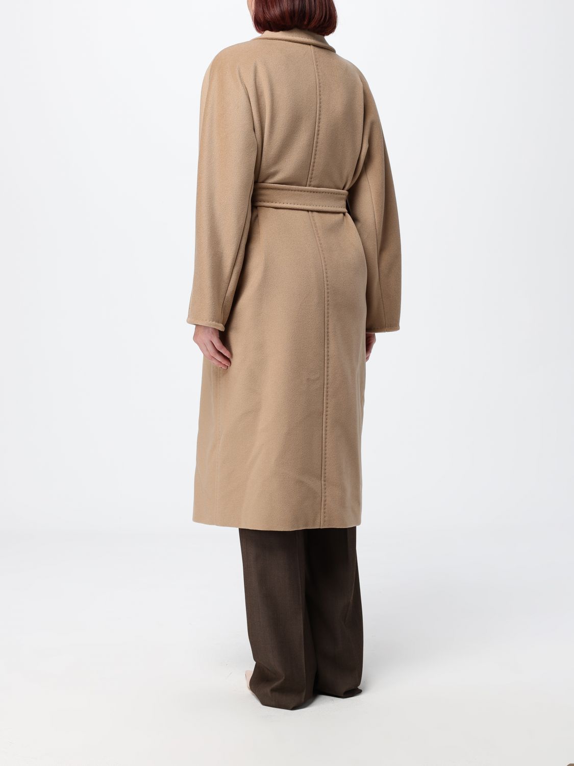 Max Mara Coat Woman Camel