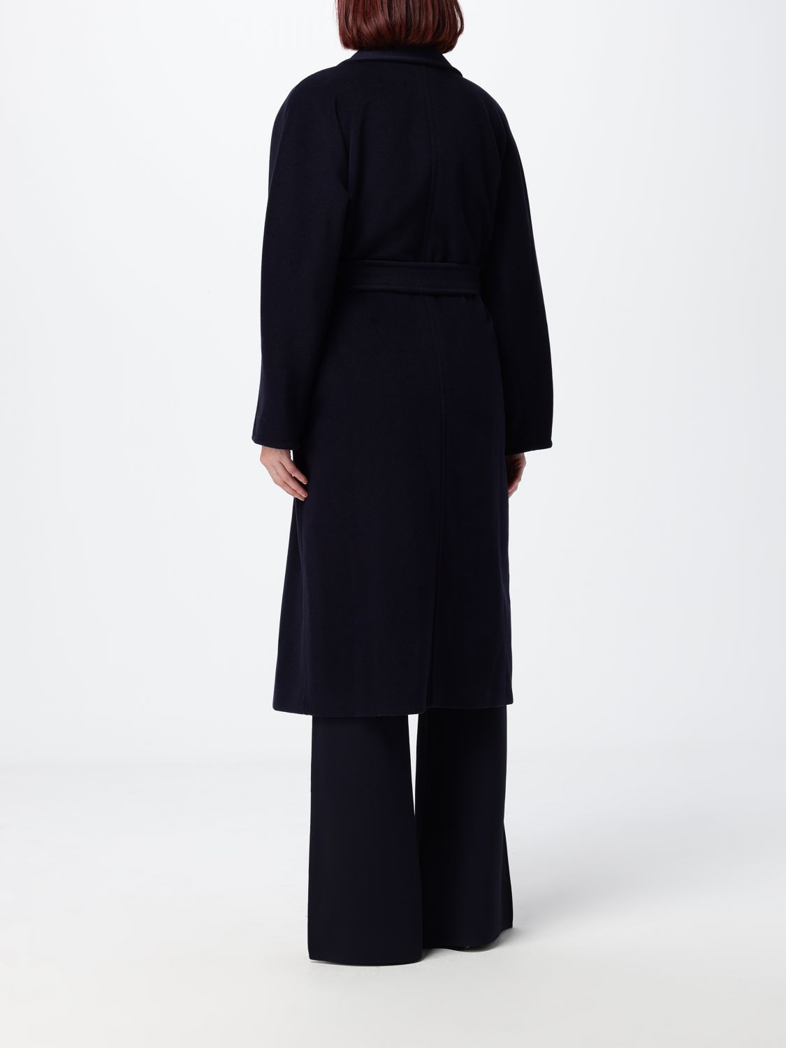 Max Mara Coat Woman Navy MAX MARA