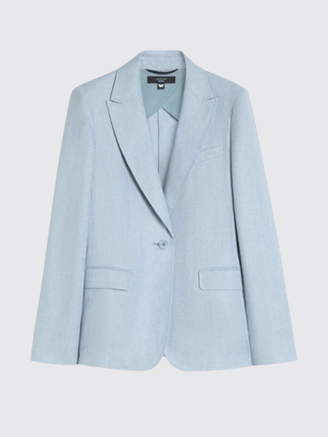 Weekend Max Mara Jacket Woman Gnawed Blue WEEKEND MAX MARA