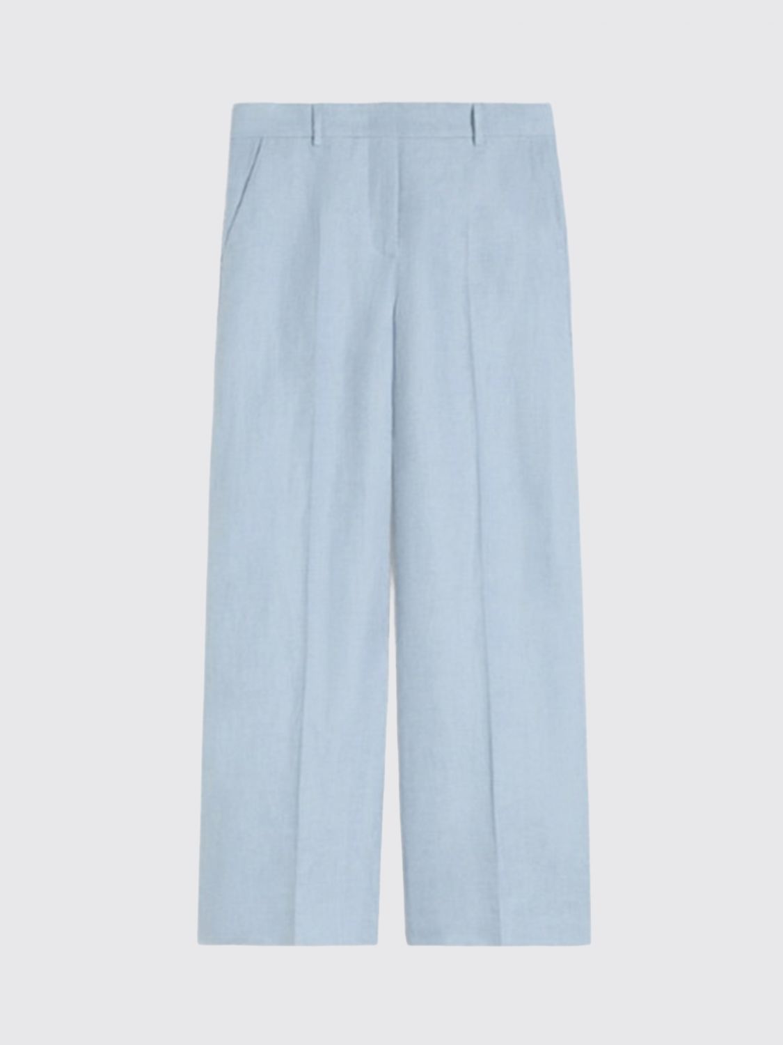 Weekend Max Mara Pants Woman Gnawed Blue WEEKEND MAX MARA